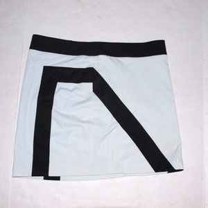 She said... Women Spa Blue Casual Skirt   #